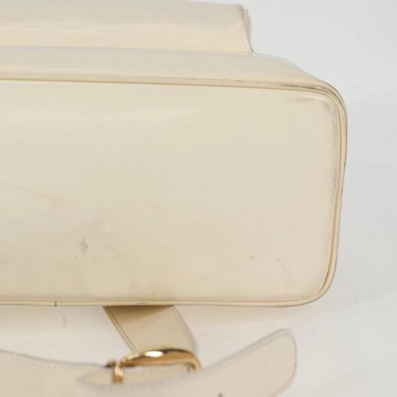 GUCCI Body Bag Enamel White Gold 003 2113 0027 Auth bs28429 - Picture 10 of 16